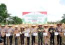 Kapolda Kaltim Bersama Pangdam VI Mulawarman Hadiri Panen Raya Jagung Serentak Kuartal II di Mapolres PPU